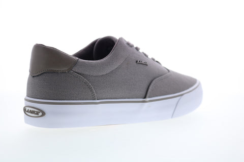 Lugz Flip MFLIPC-031 Mens Gray Canvas Lace Up Lifestyle Sneakers Shoes