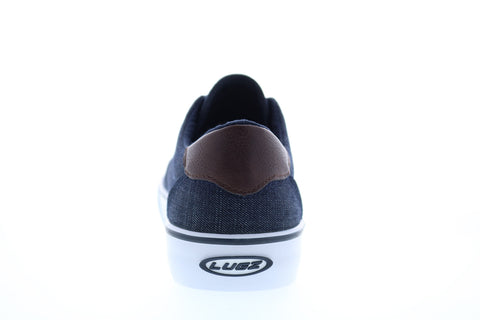 Lugz Flip Denim MFLIPDC-4104 Mens Blue Canvas Lifestyle Sneakers Shoes