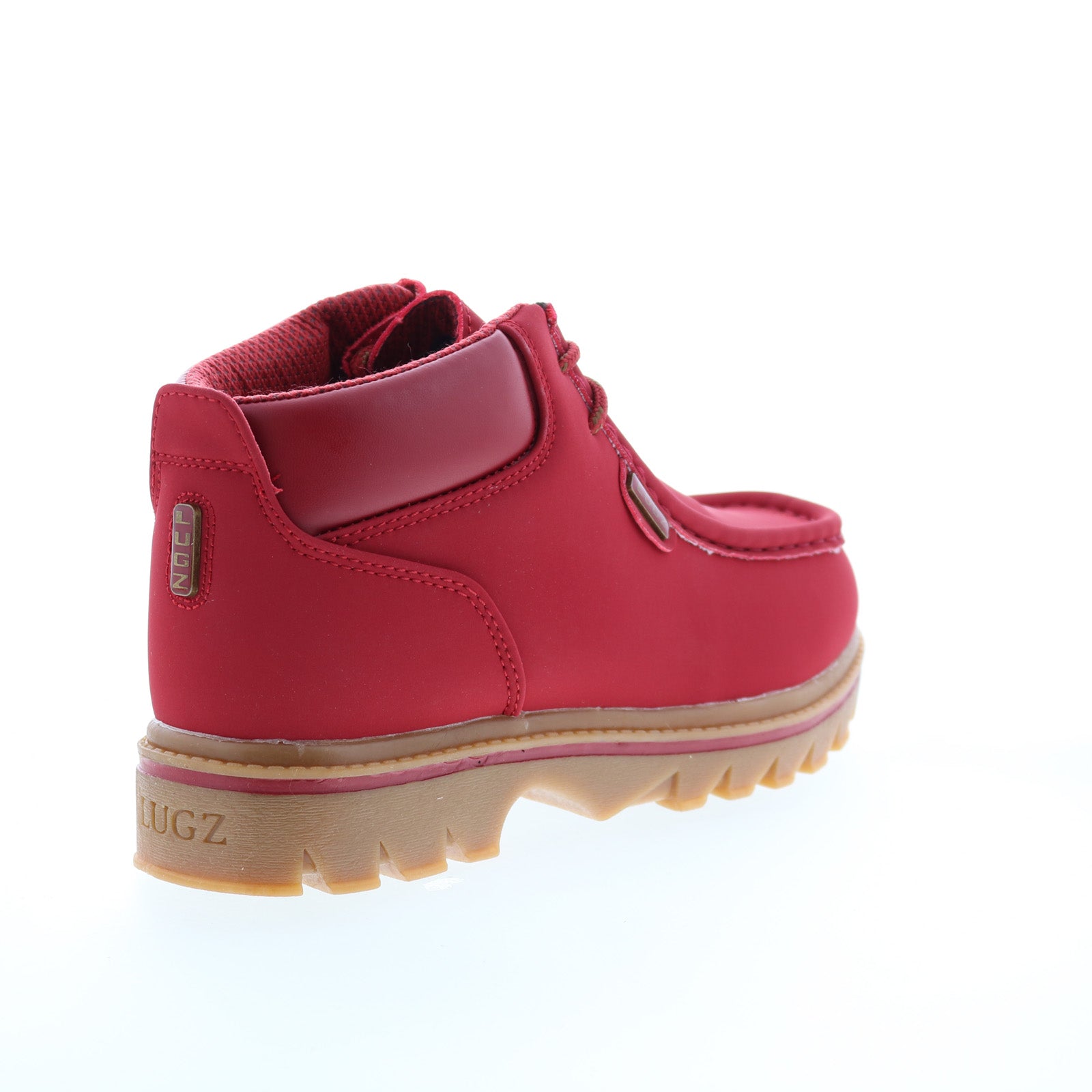 Lugz Fringe MFRGD-6080 Mens Red Synthetic Lace Up Ankle  display picture 3