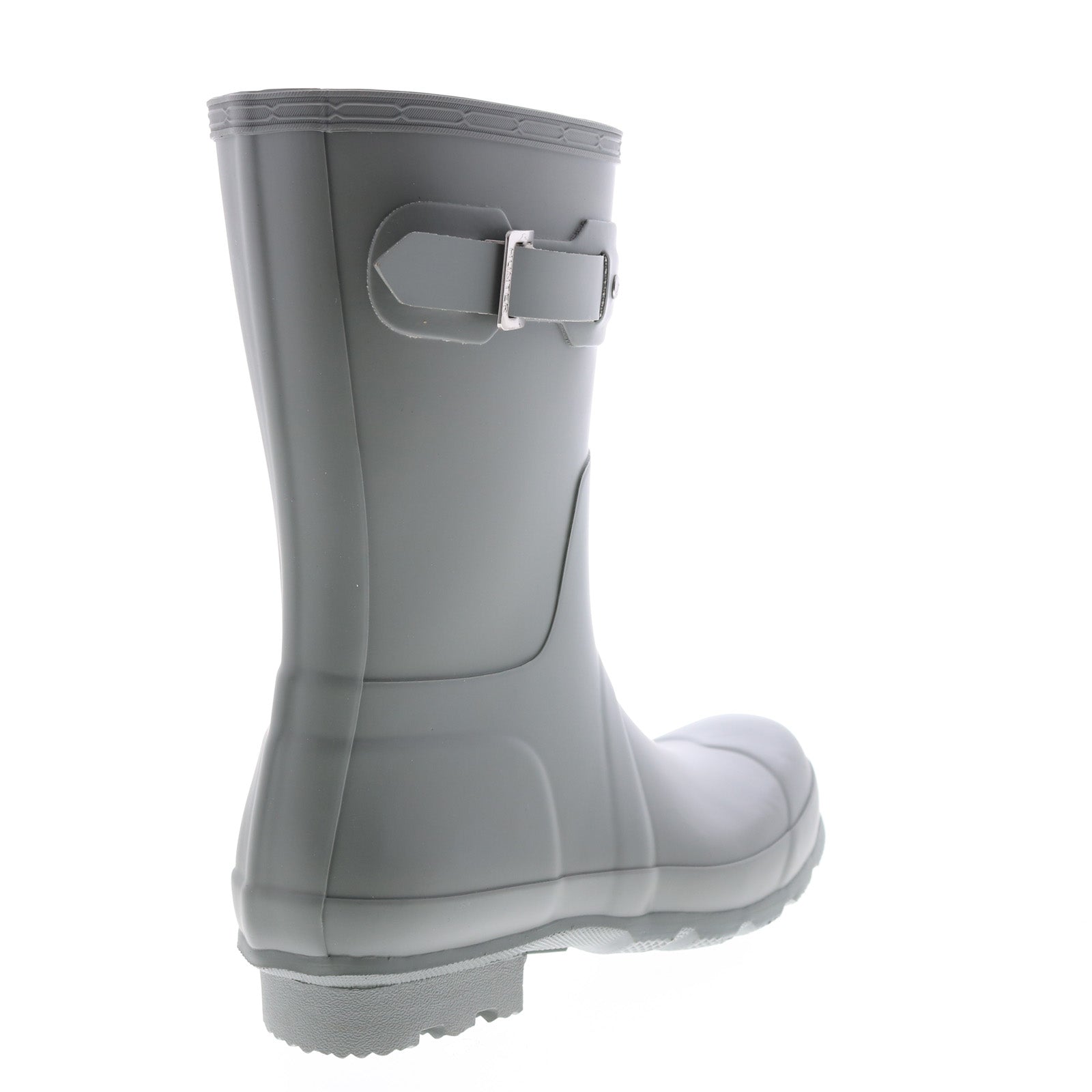 Hunter Original Short Boot MFS9000RMA-DKG Mens Gray Rain Boots