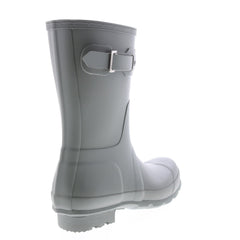 Hunter Original Short Boot MFS9000RMA-DKG Mens Gray Rain Boots