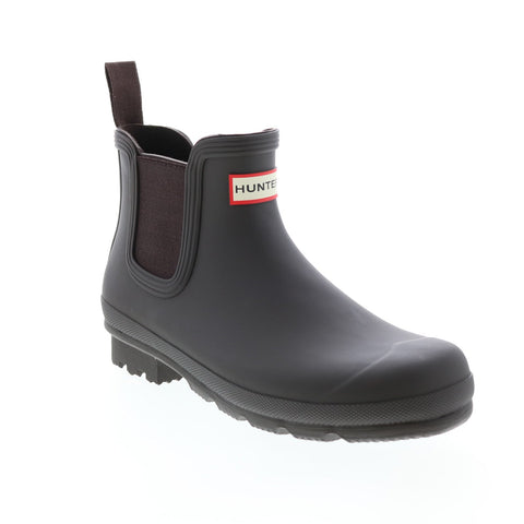 Hunter Original Rain Boots Boot MFS9116RMA-BCH Mens Gray Synthetic Rain Boots