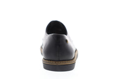 Frank Wright Turpin MFW372 Mens Black Leather Lace Up Plain  display picture 1