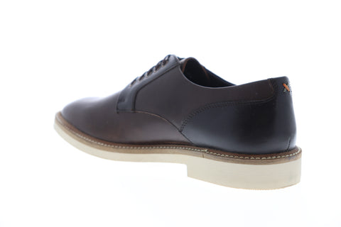 Frank Wright Banff MFW377 Mens Brown Leather Lace Up Plain Toe Oxfords Shoes