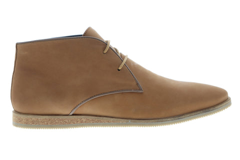 Frank Wright Cuckoo MFW396 Mens Tan Brown Leather Lace Up Chukkas Boots