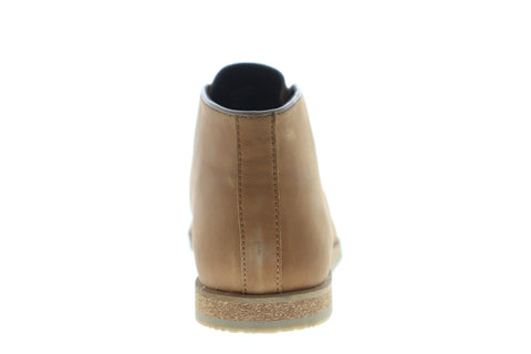 Frank Wright Cuckoo MFW396 Mens Tan Brown Leather Lace Up Chukkas Boots