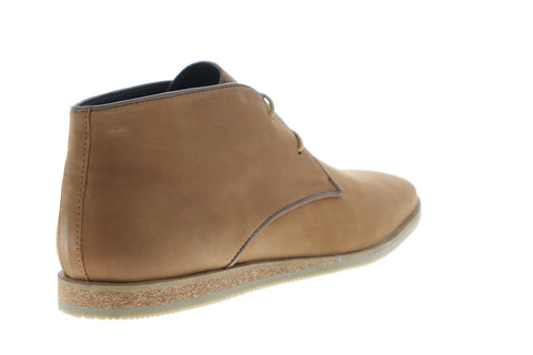 Frank Wright Cuckoo MFW396 Mens Tan Brown Leather Lace Up Chukkas Boots