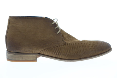 Frank Wright Howlin MFW419 Mens Brown Leather Lace Up Chukkas Boots