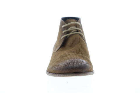 Frank Wright Howlin MFW419 Mens Brown Leather Lace Up Chukkas Boots