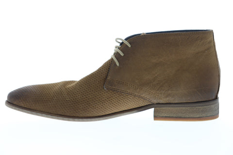 Frank Wright Howlin MFW419 Mens Brown Leather Lace Up Chukkas Boots