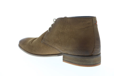 Frank Wright Howlin MFW419 Mens Brown Leather Lace Up Chukkas Boots