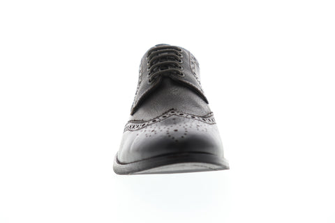 Frank Wright Merc MFW533 Mens Brown Leather Lace Up Wingtip Oxfords Shoes