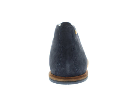 Frank Wright Strachan MFW871 Mens Blue Suede Lace Up Chukkas Boots