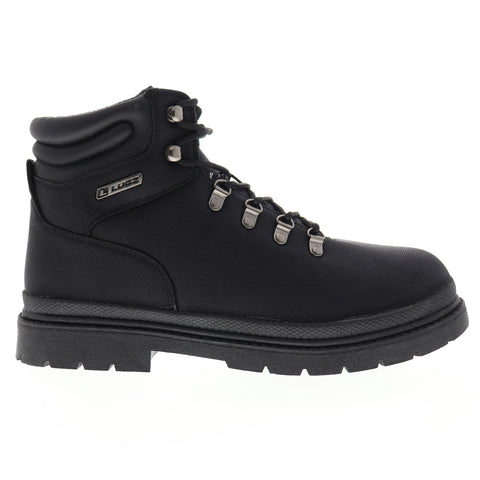 Lugz Grotto Ballistic MGROTBT-001 Mens Black High Top Lace Up Casual Dress Boots