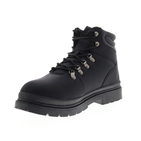 Lugz Grotto Ballistic MGROTBT-001 Mens Black High Top Lace Up Casual Dress Boots