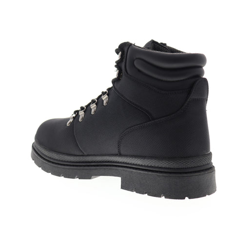 Lugz Grotto Ballistic MGROTBT-001 Mens Black High Top Lace Up Casual Dress Boots