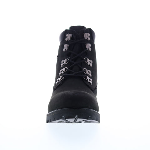 Lugz Khan MKHANN-001 Mens Black Suede Lace Up Casual Dress Boots