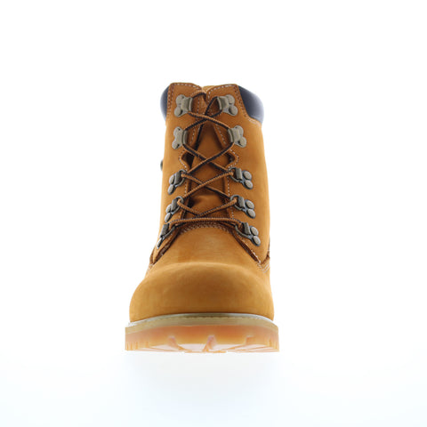 Lugz Khan MKHANN-7470 Mens Brown Suede Lace Up Casual Dress Boots