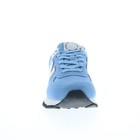 New Balance 574 ML574D2A Mens Blue Suede Lace Up Lifestyle Sneakers Shoes