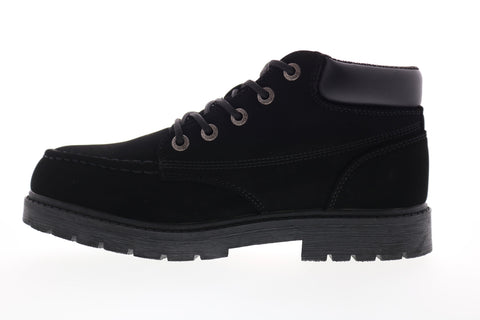 Lugz Loot Slip Resistant MLOOTD-001 Mens Black Lace Up Ankle Boots
