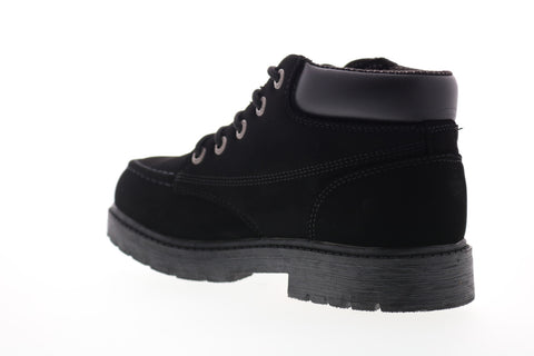 Lugz Loot Slip Resistant MLOOTD-001 Mens Black Lace Up Ankle Boots