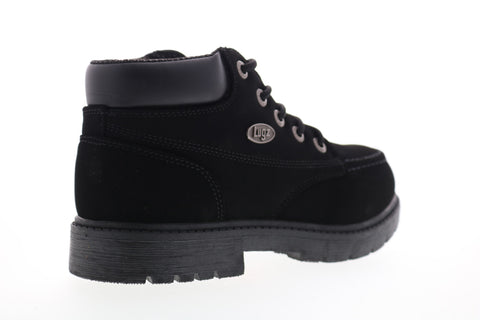 Lugz Loot Slip Resistant MLOOTD-001 Mens Black Lace Up Ankle Boots