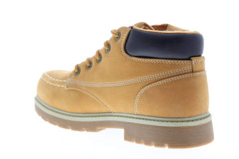 Lugz Loot Slip Resistant MLOOTK-7401 Mens Brown Nubuck Leather Chukkas Boots