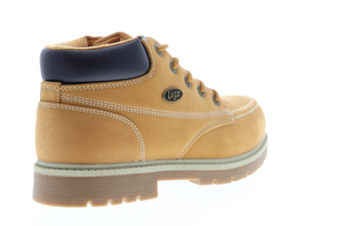Lugz Loot Slip Resistant MLOOTK-7401 Mens Brown Nubuck Leather Chukkas Boots