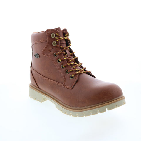 Lugz Mantle HI MMANTHGD-2252 Mens Brown Synthetic Lace Up Casual Dress Boots
