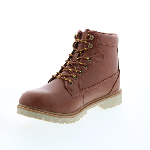 Lugz Mantle HI MMANTHGD-2252 Mens Brown Synthetic Lace Up Casual Dress Boots
