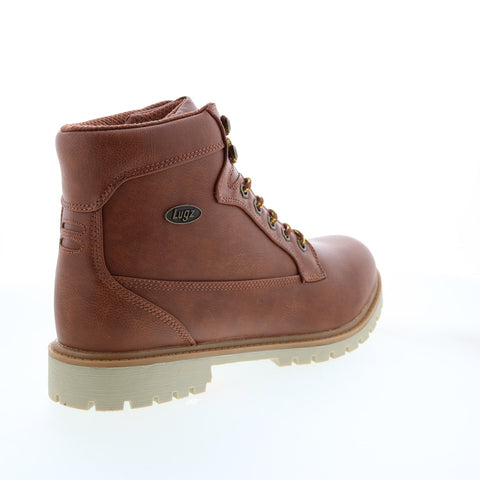 Lugz Mantle HI MMANTHGD-2252 Mens Brown Synthetic Lace Up Casual Dress Boots
