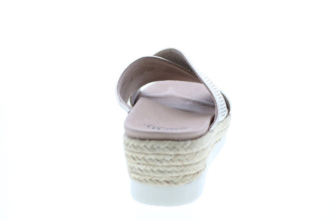 Earth Modena Marigold Leather Womens Gold Slingback Sandals Shoes