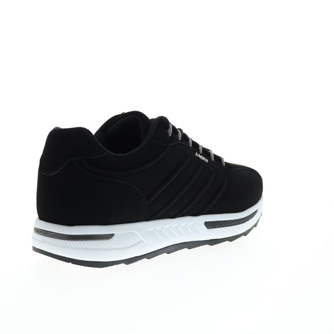 Lugz Phoenix MPHOENID-060 Mens Black Synthetic Lifestyle Sneakers Shoes