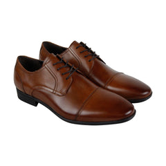 Kenneth Cole Reaction Deter Min Ed Mens Brown Dress Lace Up Oxfords Shoes