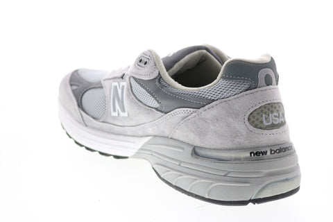 New Balance 993 MR993GL Mens Gray Suede Lifestyle Sneakers Shoes