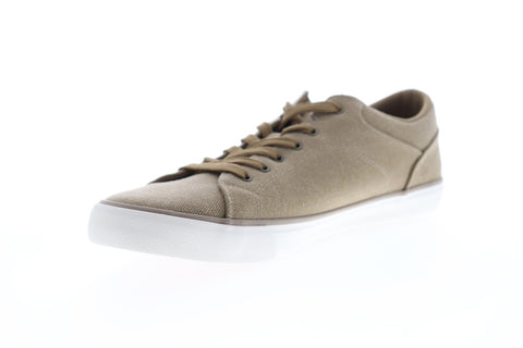 Lugz Regent LO Mens Brown Canvas Lace Up Lifestyle Sneakers Shoes