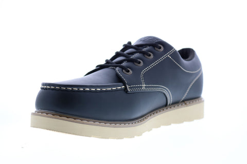 Lugz Roamer LO MROALSV-0070 Mens Black Lace Up Plain Toe Oxfords Shoes