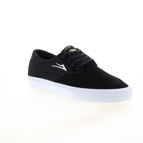 Lakai Riley 3 MS1210094A00 Mens Black Suede Skate Inspired Sneakers Shoes