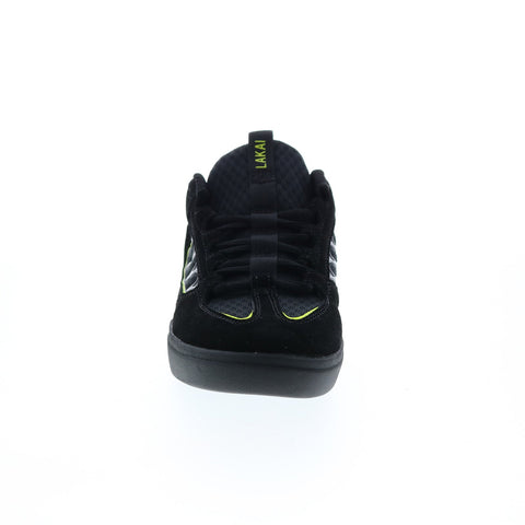 Lakai Carroll MS1210117B00 Mens Black Suede Skate Inspired Sneakers Shoes