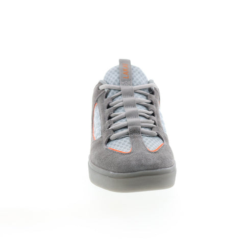Lakai Carroll MS1210117B00 Mens Gray Suede Skate Inspired Sneakers Shoes