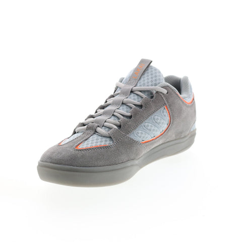 Lakai Carroll MS1210117B00 Mens Gray Suede Skate Inspired Sneakers Shoes