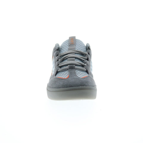 Lakai Carroll MS1210117B00 Mens Grey Suede Skate Inspired Sneakers Shoes
