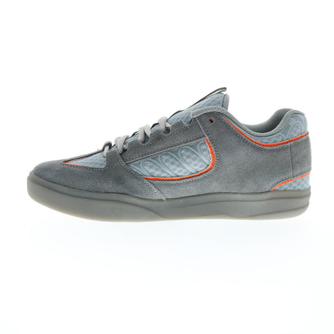 Lakai Carroll MS1210117B00 Mens Grey Suede Skate Inspired Sneakers Shoes