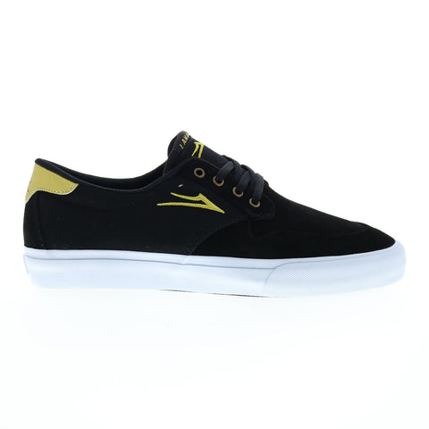 Lakai Riley 3 MS1230094A00 Mens Black Suede Skate Inspired Sneakers Shoes