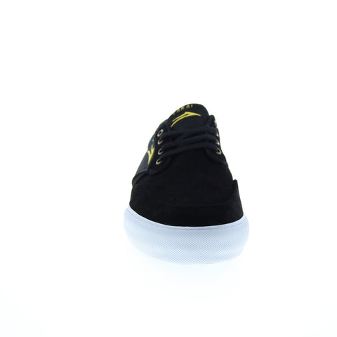 Lakai Riley 3 MS1230094A00 Mens Black Suede Skate Inspired Sneakers Shoes