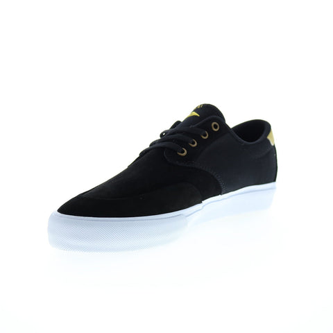 Lakai Riley 3 MS1230094A00 Mens Black Suede Skate Inspired Sneakers Shoes