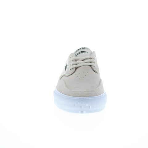 Lakai Riley 3 MS1230094A00 Mens Beige Suede Skate Inspired Sneakers Shoes