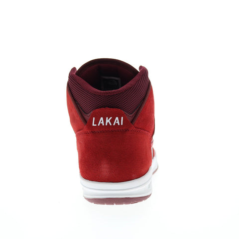 Lakai Telford MS1230208B00 Mens Burgundy Skate Inspired Sneakers Shoes