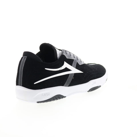 Lakai Mod MS1230266B00 Mens Black Suede Skate Inspired Sneakers Shoes