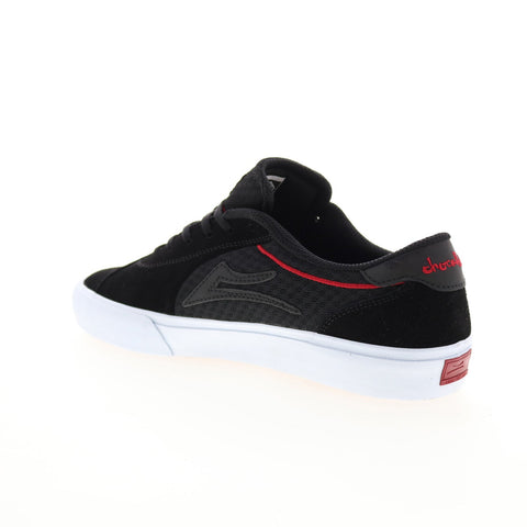 Lakai Flaco II Chocolate Mens Black Suede Skate Inspired Sneakers Shoes